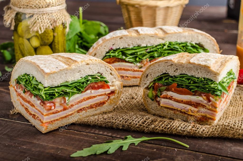 Italian Pressed Sandwich Stock Photo by ©Peteer 81590546