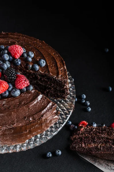 Chocolate cake — Stock Photo, Image