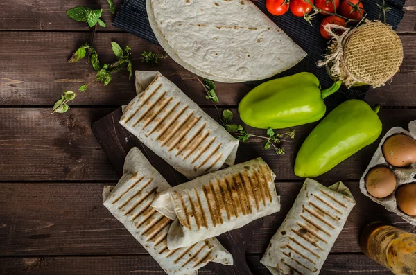 Burrito πρωινό — Φωτογραφία Αρχείου