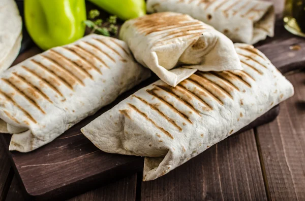 Breakfast burrito — Stock Photo, Image