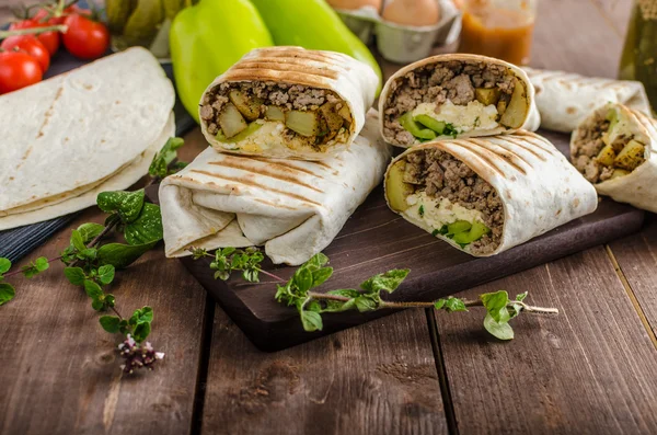 Burrito de desayuno —  Fotos de Stock