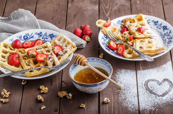 ベルギーの朝食 — ストック写真