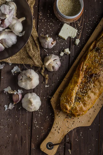 Savory strudel — Zdjęcie stockowe