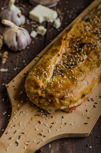 Savory strudel — Stock Photo, Image