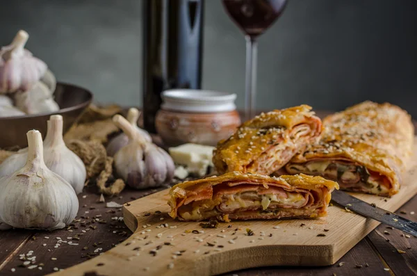 Savory strudel — Stock Photo, Image