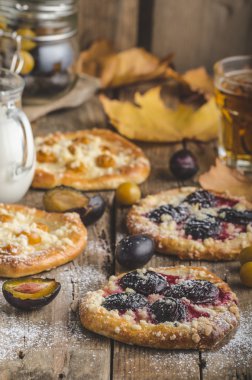 Geleneksel Çek kek Erik ve kuru erik