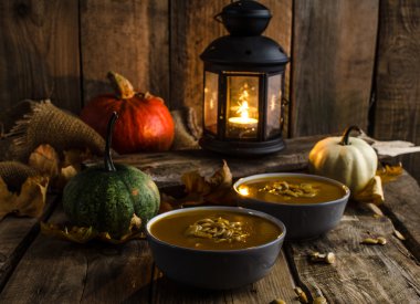 Cadılar Bayramı balkabağı çorbası