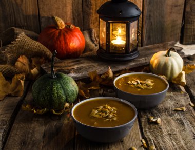 Cadılar Bayramı balkabağı çorbası