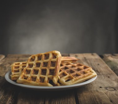 Özgün Belçika waffle