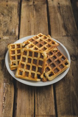 Özgün Belçika waffle