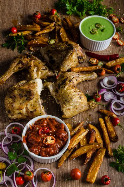 Ayam pedas Piri Piri — Stok Foto