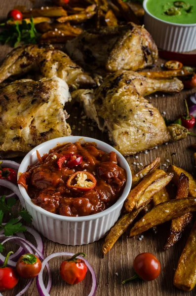 Piri piri frango picante — Fotografia de Stock