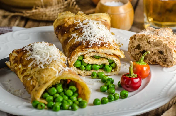 Pequeno-almoço cheio de proteína — Fotografia de Stock