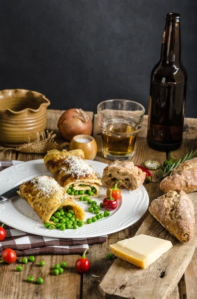 Pequeno-almoço cheio de proteína — Fotografia de Stock