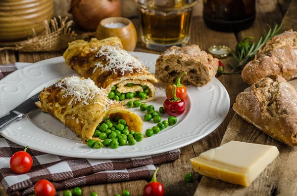 Pequeno-almoço cheio de proteína — Fotografia de Stock