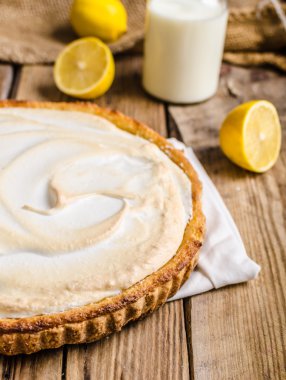 Lezzetli limon cheesecake