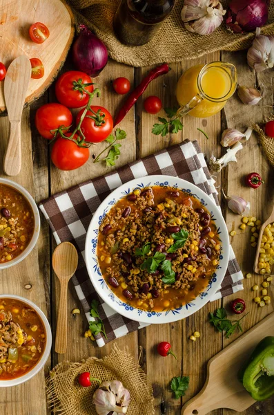 Original Chilli con carne — Stock Photo, Image