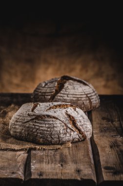 Ev yapımı ekşi ekmek.