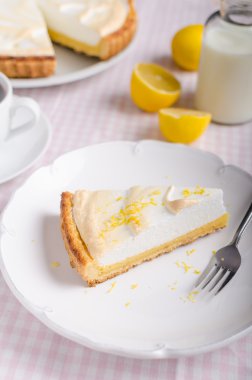 Lezzetli limon cheesecake