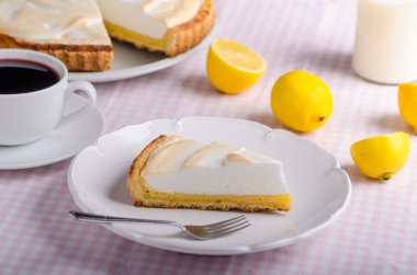Lezzetli limon cheesecake