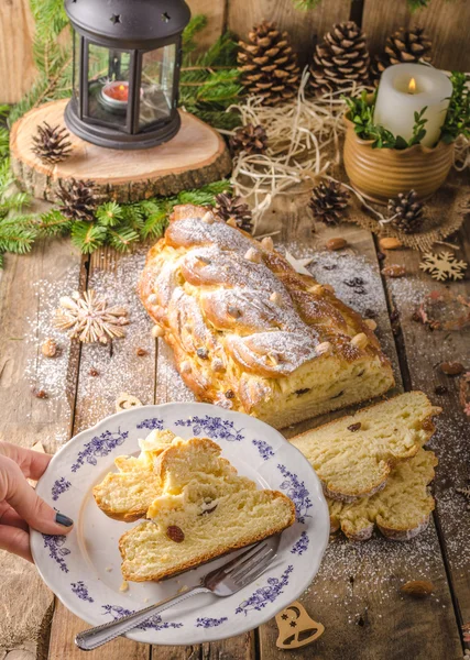 Традиционный чешский рождественский торт — стоковое фото