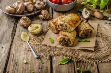 Sosis Roll lezzetli recepy