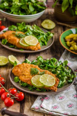 Gerçek Viyana şnitzel