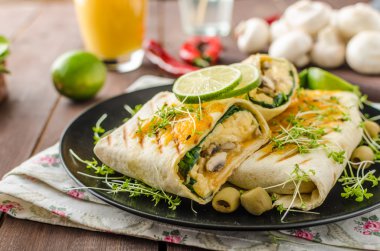 Ev yapımı Kahvaltı börek