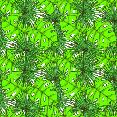 Oyulmuş palmiye yaprağı 