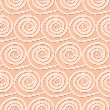 Çemberler ve girdaplar eski, dikişsiz desen 