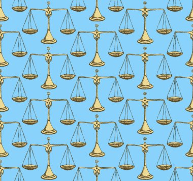 Vintage tarzı şirin waage kroki