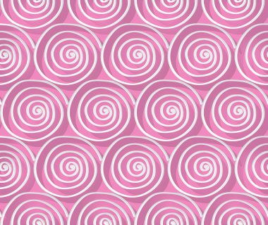 Çemberler ve girdaplar eski, dikişsiz desen