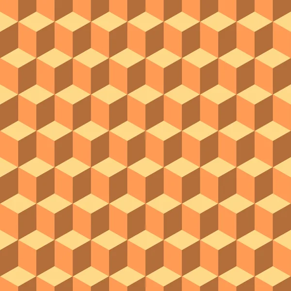 Cube mignon vecteur fond sans couture — Image vectorielle