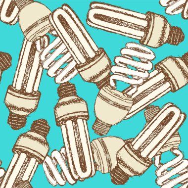 Kroki ekonomik ampuller vintage tarzı