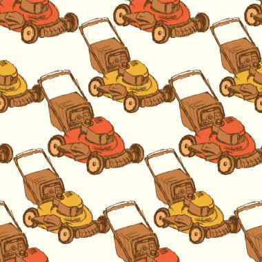 Kroki çim taşıyıcı vintage tarzı