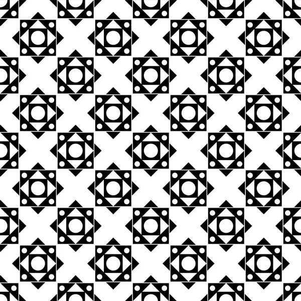 Géométrie motif mignon sans couture — Image vectorielle