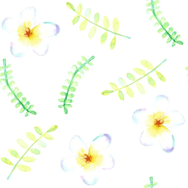 ビンテージ スタイルのスケッチ水彩花 — ストックベクタ