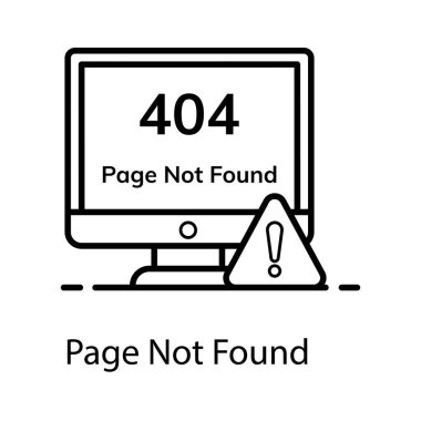 Bilgisayar içinde 404 hata, sayfa güncel simgesi bulunamadı 