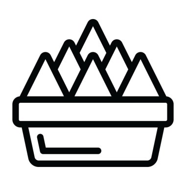 Çıtır cips, modern katı tarzda yemek kasesi. 