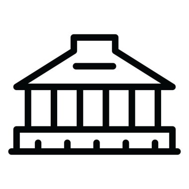 Afrika anıtının güzel tasarlanmış bir simgesi. 