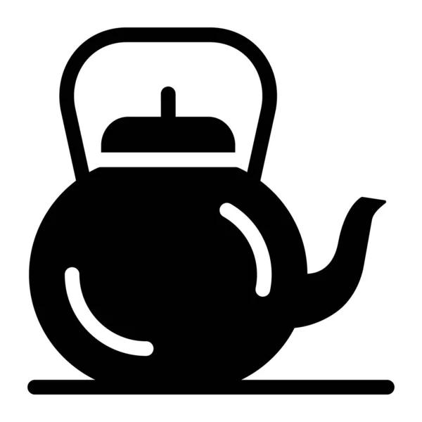 Чайник Икона Знак Чайника — стоковый вектор