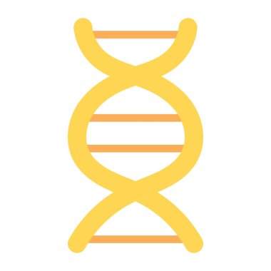 Deoksiribonükleik asit, DNA modern düz tarzda. 