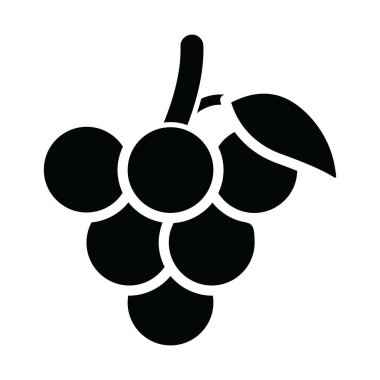 Üzümler, bitkisel meyveler besin değeri en yüksek beslenme için düz stil. 