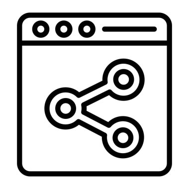 Web sayfasında web paylaşım simgesini göster