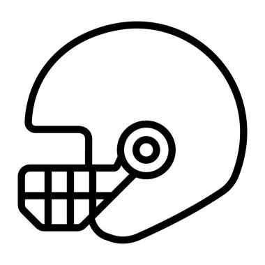 Modern düzenlenebilir spor başlığı simgesi, spor aksesuarı 