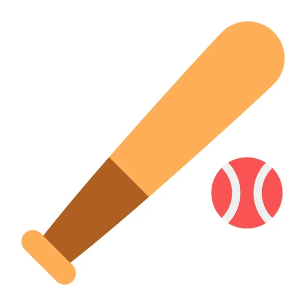 Baseball Icon Editable Vector Style — 스톡 벡터