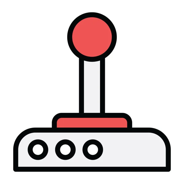 Desain Pengontrol Permainan Portabel Desain Ikon Joystick - Stok Vektor
