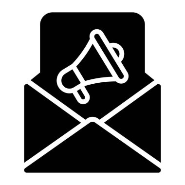 E- posta pazarlamasının vektör tasarımı, e-posta tanıtımı 