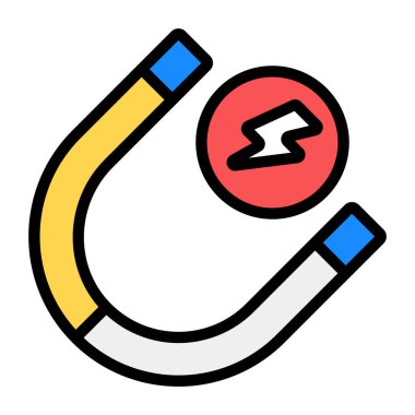 Düz tasarımda çekim simgesi, düzenlenebilir vektör 