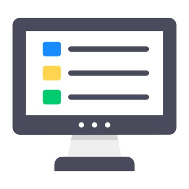 Çevrimiçi mermi noktaları vektörü, modayı takip eden düz simgeler 